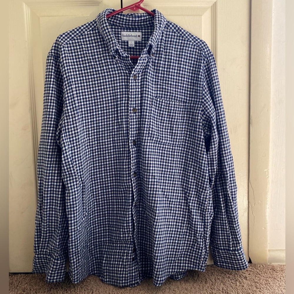 Saddlebred Men’s Button Down Large Shirt